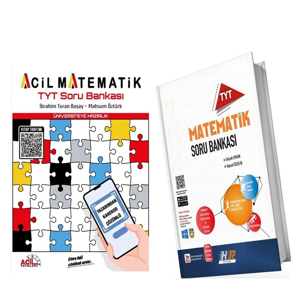 Hız ve Renk TYT Matematik ve Acil TYT Matematik Soru Bankası 2 Kitap Set