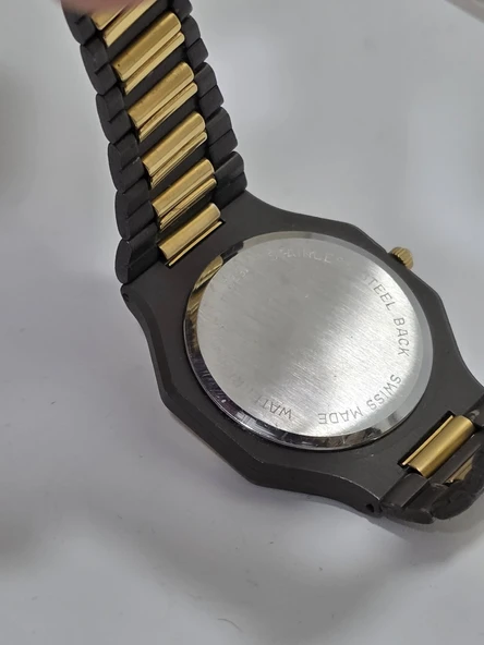Playboy 33mm Sekizgen Kasa Çelik Kordon Kol Saati 2.El - 3