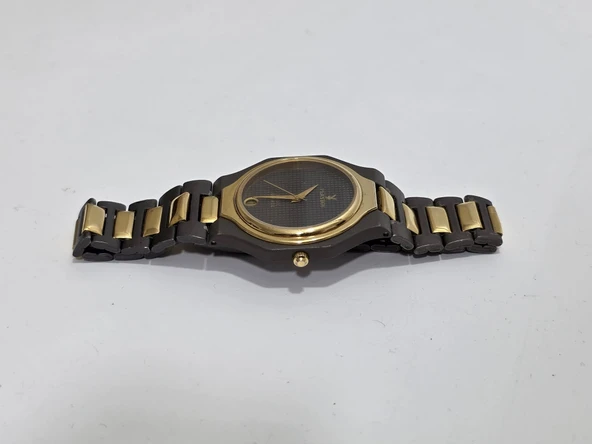 Playboy 33mm Sekizgen Kasa Çelik Kordon Kol Saati 2.El - 5