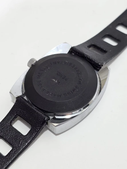 Nelco Shockproof 42,8x39,5mm Deri Kordon Erkek Kol Saati 2.El (Model 2) - Resim 4