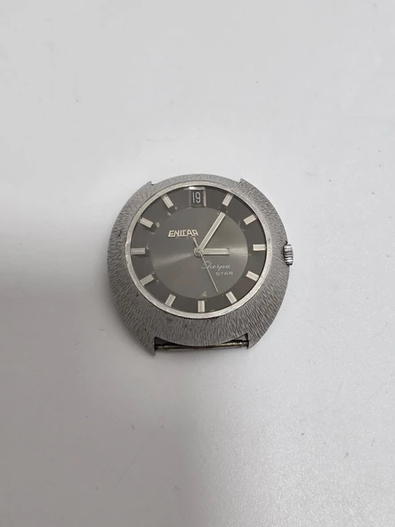 Enicar Sherpa Star 35mm Kadın Kol Saati 2.El (Kordonsuz) - Resim 6