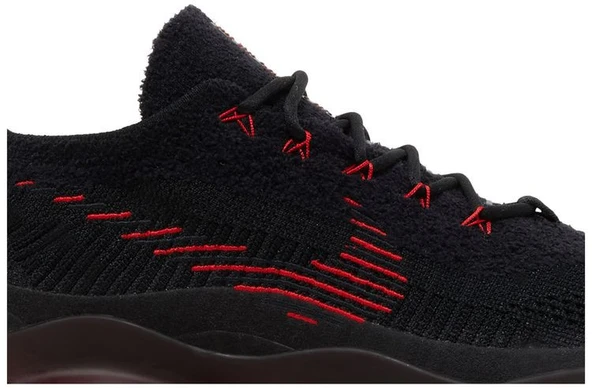 Nike Air Max Scorpion Flyknit Black / Red Spor Ayakkabı - 2