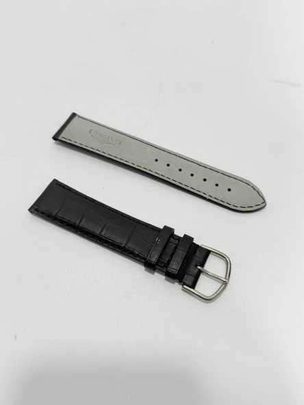 Longines Uyumlu Deri Saat Kordonu 22mm - 5