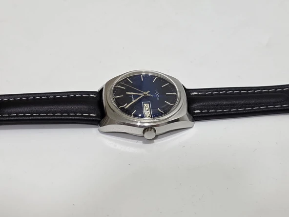 Luxor 37mm Deri Kordon Erkek Kol Saati 2.El - Resim 6