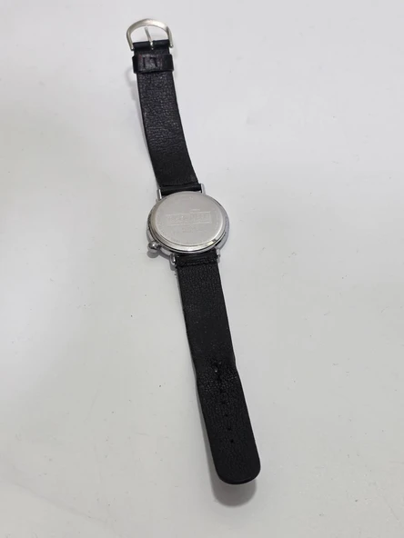 Newtime Yüzücü Temalı 34mm Deri Kordon Kol Saati 2.El - 5
