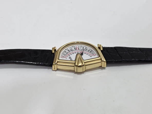 Jean D'Eve Sectora Half Moon Deri Kordon Kadın Kol Saati 2.El - 8