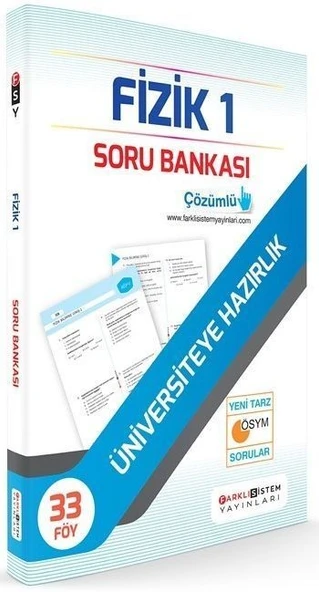 TYT Fizik Soru Bankası 33 Föy Farklı Sistem Yayınları