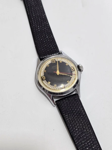 Junghans Trilastic 35.5mm Deri Kordon Kadın Kol Saati 2.El - Resim 2