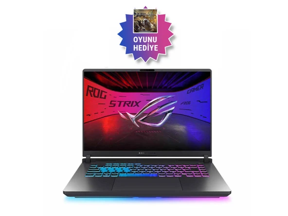 Asus ROG Strix G16 G615LR-S5211 12GB GeForce RTX5070 Ti 140w Intel Ultra 7 255HX 32GB RAM 1TB SSD 16 inç WQXGA 240Hz - 4