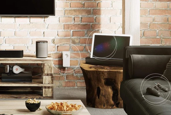 Devolo Magic 1 LAN (1-1-1) Ek Adaptörü I Mesh Wi-Fi I Powerline: 1.200 Mbps I WiFi Menzil Genişletici I Access Point I Tak Çalıştır - 5