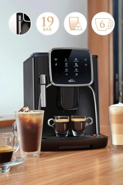 Arzum Okka Pro OK0030 Tam Otomatik Espresso Makinesi Krom - 2