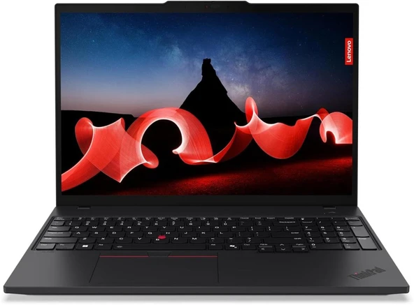Lenovo Thinkpad T16 21MQS1KM0TN Vpro Ultra 7 155U 32GB DDR5-5600 1TB 16" FreeDOS Siyah Notebook