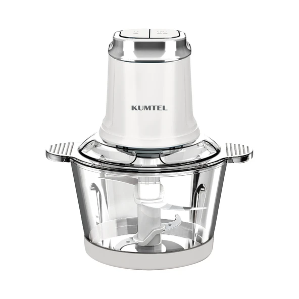 Kumtel 2in1 Çok Amaçlı Cam Ve Çelik Hazneli Doğrayıcı HCH-21 ürün görseli