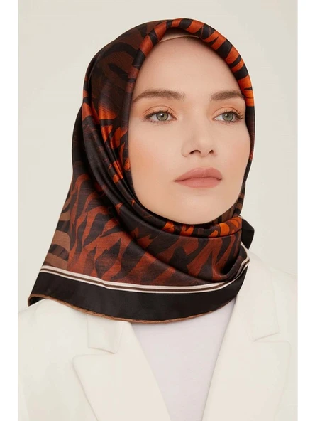 Dj Saf İpek Eşarp 8837 (T) (Nostalji Twill) 8837D-01