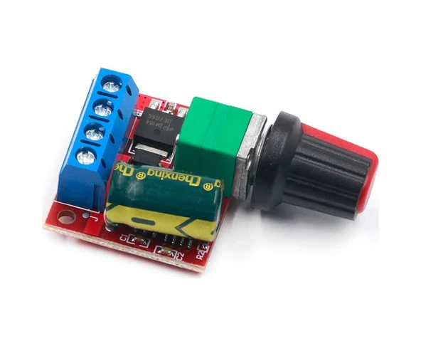 5A 35V Mini Dc Motor Pwm Potlu Hız Kontrol Devresi 90 Watt - 7