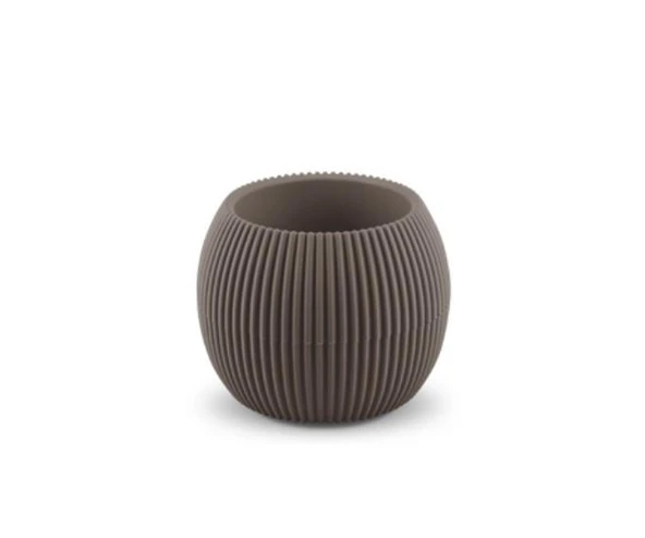 Omnipazar KRS-362 Dekoratif Plastik Mercan Saksı 0.35 Litre No 2 - 3