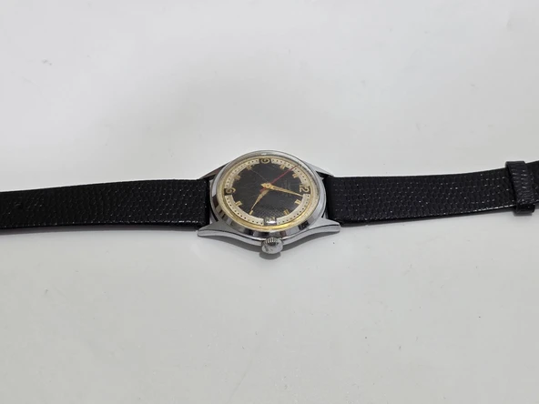 Junghans Trilastic 35.5mm Deri Kordon Kadın Kol Saati 2.El - Resim 7