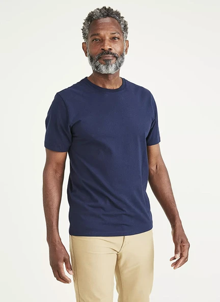 Dockers Erkek Regular Fit Kısa Kol T-Shirt - Minimalist Stil