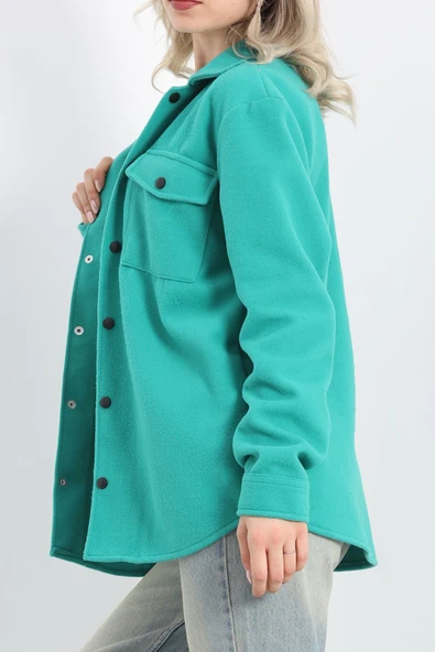 Kaşe Gömlek Yeşil - 20724.1874. - 3