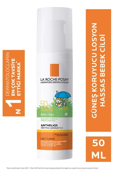 La Roche Anthelios Dermo-Ped. Baby Lotion SPF50+ 50ml