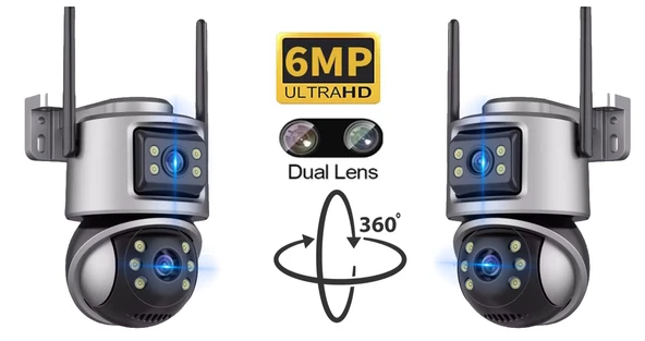 Ventus XMeye Akıllı Güvenlik Kamera Seti 2 (Dual Lens) Wifi Akıllı Kamera 500GB HDD Gece Görüş Waterproof - 8