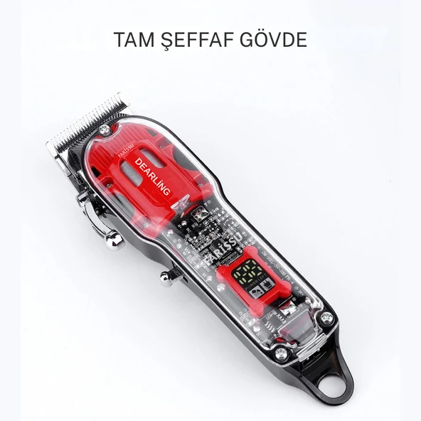 Dearling Şarjlı Saç Kesme Makinesi 3 saat çalışma süresi - 3