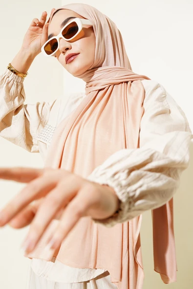 Penye Şal Şeftali ürün görseli 1