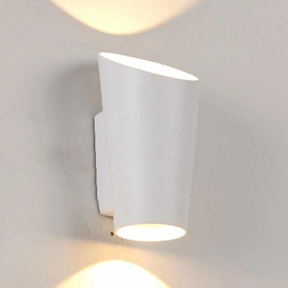 Ip duvar apliği dekoratif açık dış alan mekan lamba aydınlatma ışık Su geçirmez Bahçe Led Modern Soğuk Beyaz A-IPD-5166 - 2