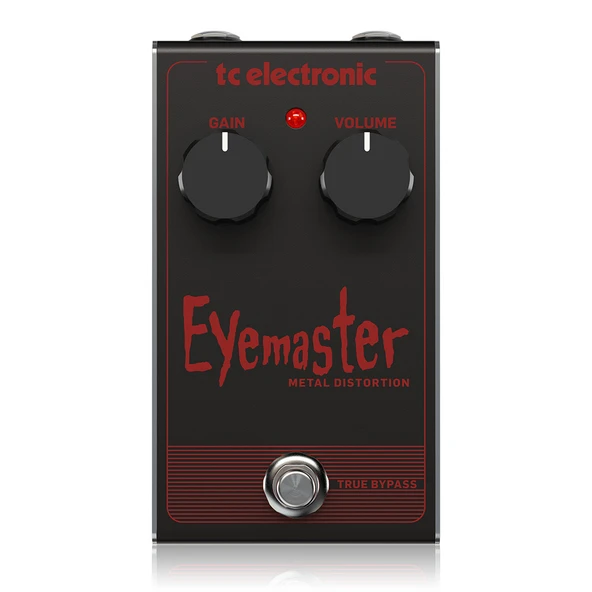 TC Electronic EYEMASTER METAL DISTORTION Skull-Pounding Metal Distortion Pedal ürün görseli