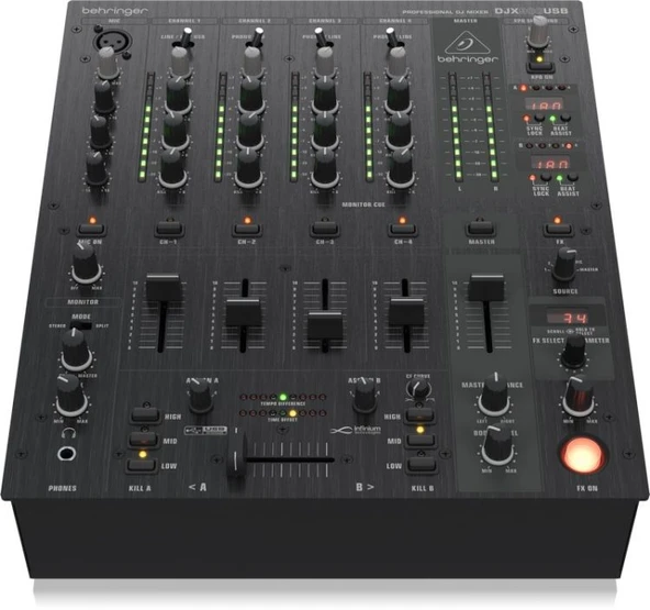 BEHRINGER Pro Mixer DJX900USB 5 Kanallı USB Dj Mikser - 2