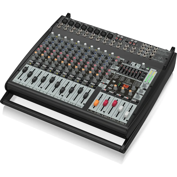 BEHRINGER PMP4000 Europower 1600 Watt 16 Kanal Power Mixer - Resim 3