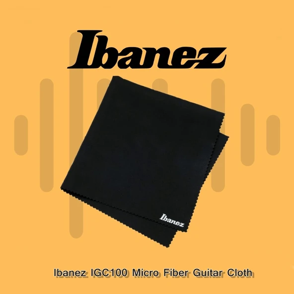 Ibanez IGC100 Micro Fiber Guitar Cloth - Mikrofiber Temizlik Bezi