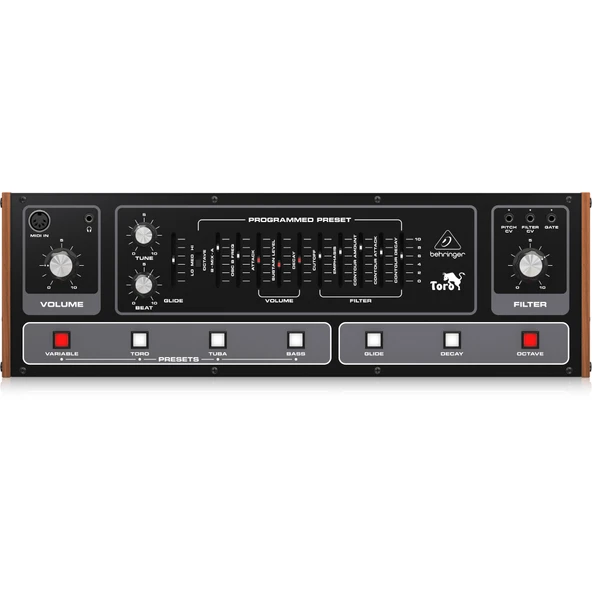 BEHRINGER TORO Klasik Analog Bas Synthesizer