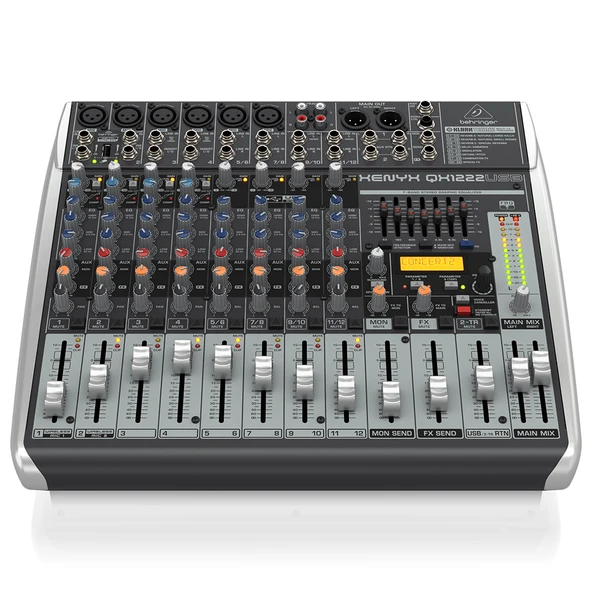 BEHRINGER QX1222USB XENYX Analog Mixer - Resim 2