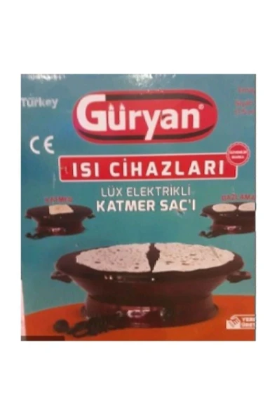 Elektrikli Yufka Gözleme Katmer Sacı 55cm (Emayeli) - 2