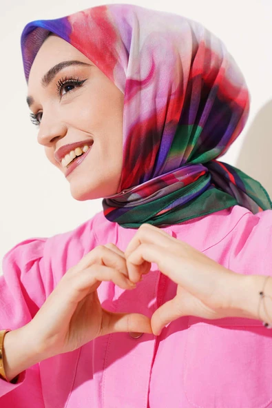 Lav Desen Eşarp Yazma Benetton