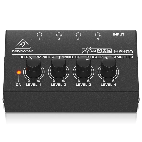 BEHRINGER MicroAMP HA400 Kulaklık Amplifikatörü - 2