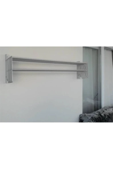 Akordion Katlanabilir Çamaşırlık Kurutma Askısı 70 Cm 9 Gözlü - 3