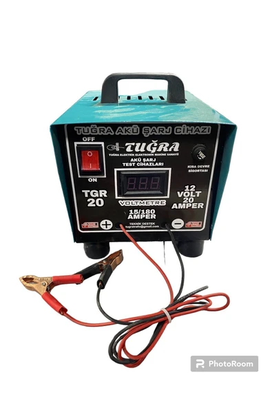 Tuğra 12volt 20amper Dijital Akü Şarj Cihazı - 3