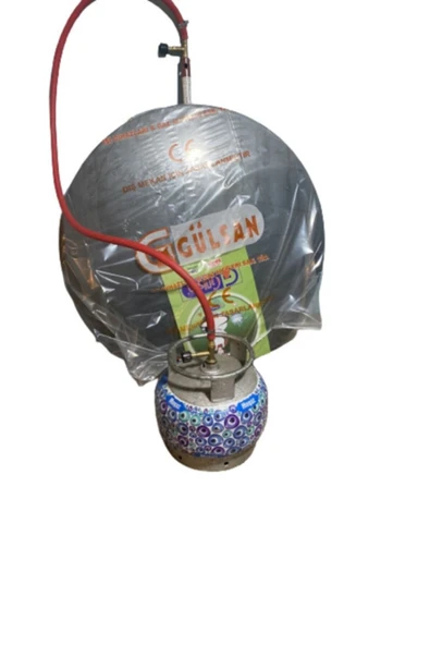 Tüplü Sac Ocak 60 Cm Set Kavurma Gözleme Ekmek Yufka Sacı - 3