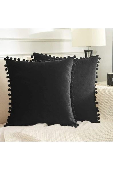 enc home Ponponlu Kırlent Kılıfı