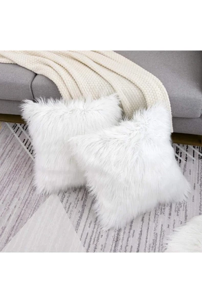 enc home Peluş Kırlent Kılıfı - 3