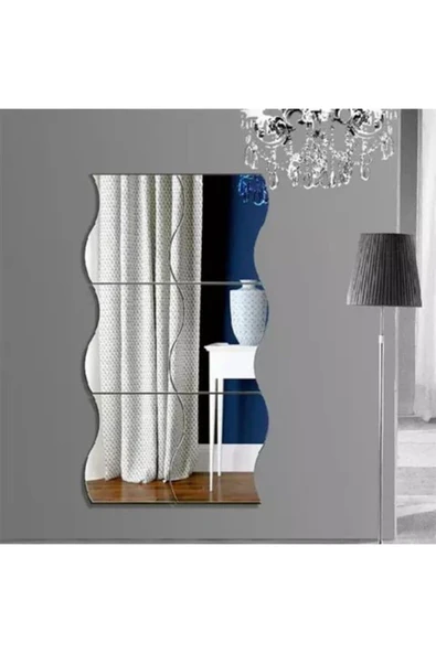 enc home Dalgalı Dekoratif Ayna - 2