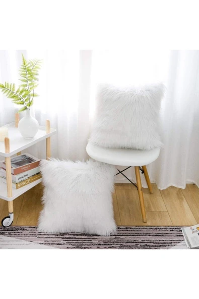 enc home Peluş Kırlent Kılıfı - 4