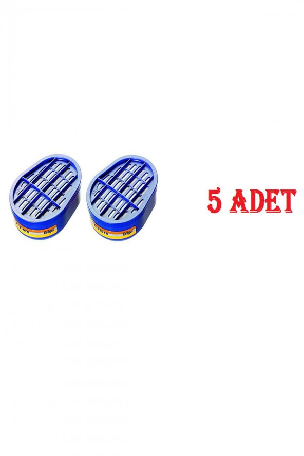 Drager Abek Filtre 6738816  X 5 Çift - 8