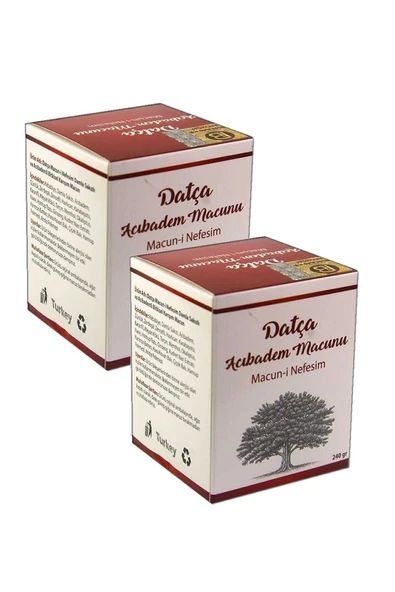 Datça Anonim Datça Acıbadem Macunu- Orijinal Bandrollü- Macun-i Nefesim 240 gr -2 Adet E.a.