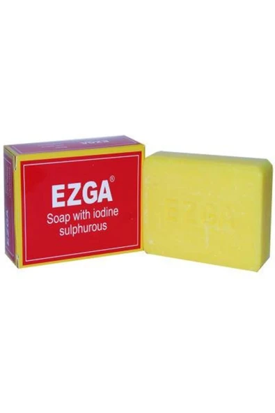 Egza-s Kükürtlü Sabunu 100 Gr Ezga Kükürt Sabunu Cilt Yüz Için