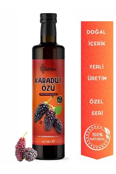 aleyna baharat Nutribio Karadut Özü 700 Gr Black Mulberry Extract