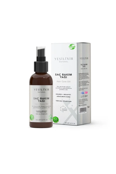 Yeşilxir Saç Bakım Yağı 150 ml
