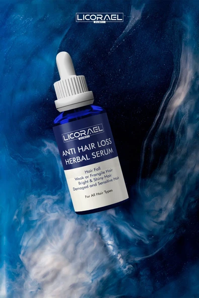 Licorael Dubai Anti Haır Loss Herbal Serum Saç Dökülmesine Karşı Bitkisel Serum 50ml - 4